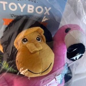 Fringe Gregory The Gorilla Plush Dog Toy Extra Loud Squeaker